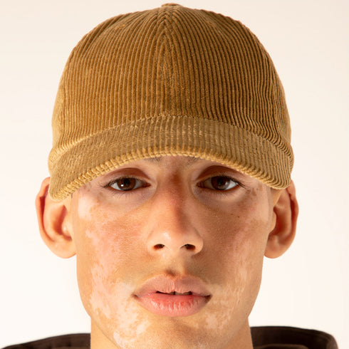 8 Wale Cord Sports Cap